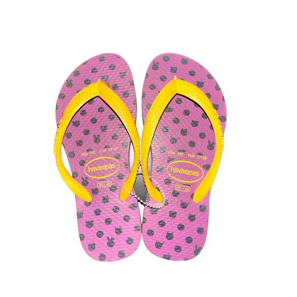 Havaianas Purple Kids Sim Flip Flops - Picture 2 of 4